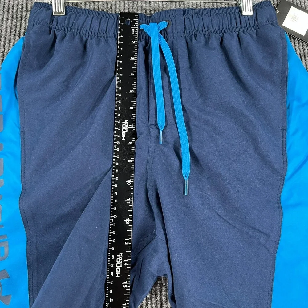Under Armour Shorts Mens Medium Blue Lined Casual Active Workout New